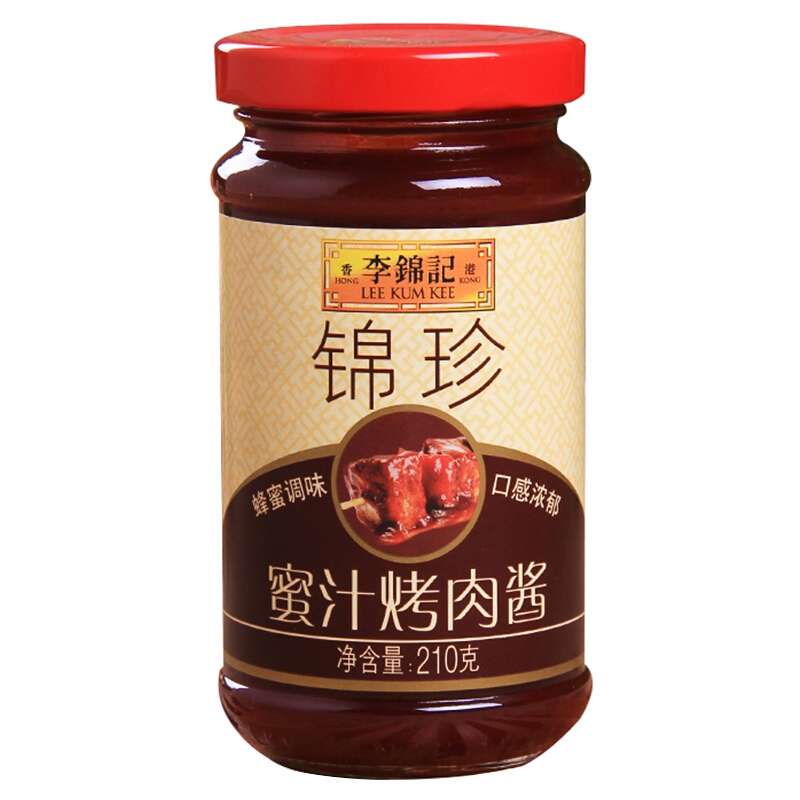 李锦记 蜜汁烤肉酱 烧烤蜜汁酱料 210g