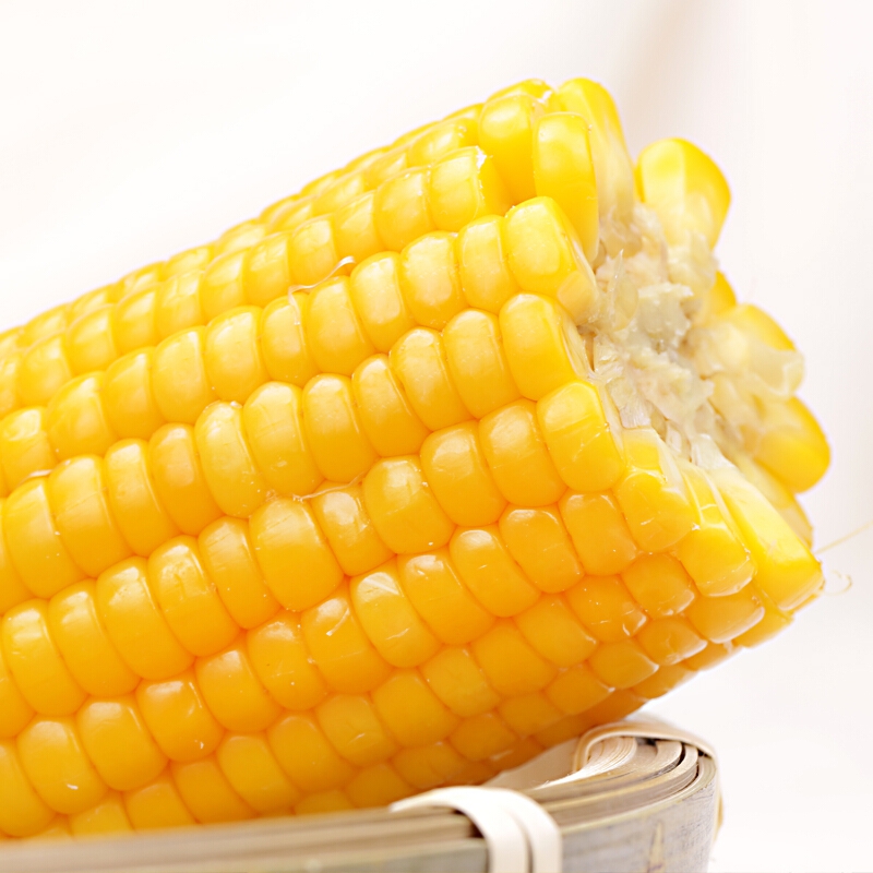 东北农嫂 金秋新货香糯玉米穗黑糯玉米棒黏玉米200g*10支 黄糯10支