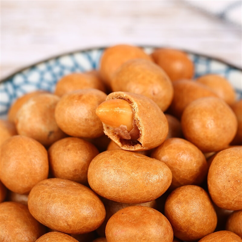 中华老字号 白鹭鱼皮花生休闲零食125g