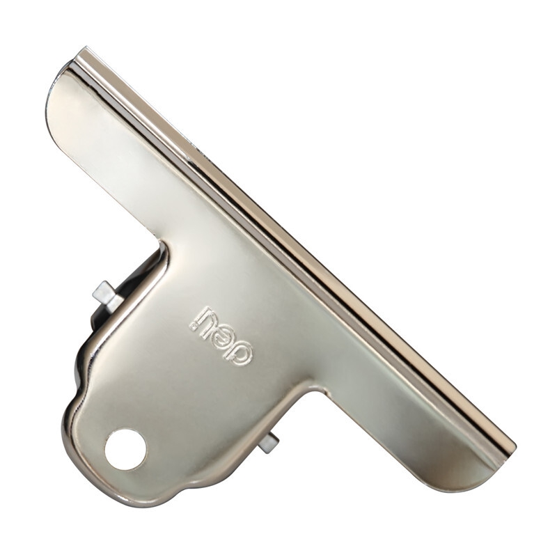 得力(deli) 山型铁票夹 子大号文件报夹山形圆形铁票夹文具办公用品