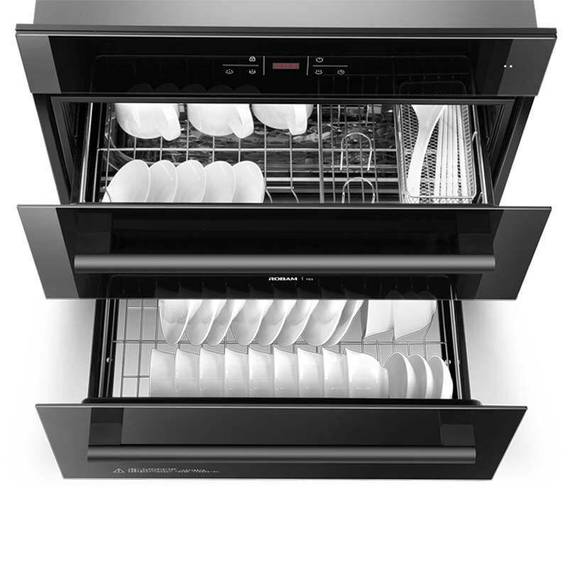 老板(robam)消毒柜 消毒嵌入式厨房碗柜家用 茶杯碗筷消毒100l大容量