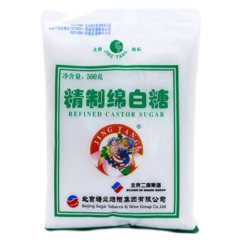 京糖(jingtang) 精制绵白糖 500g