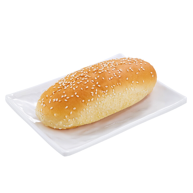 嘉顿/garden 芝麻仔热狗面包 新鲜面包胚独立包装 53g/个(5个起售)