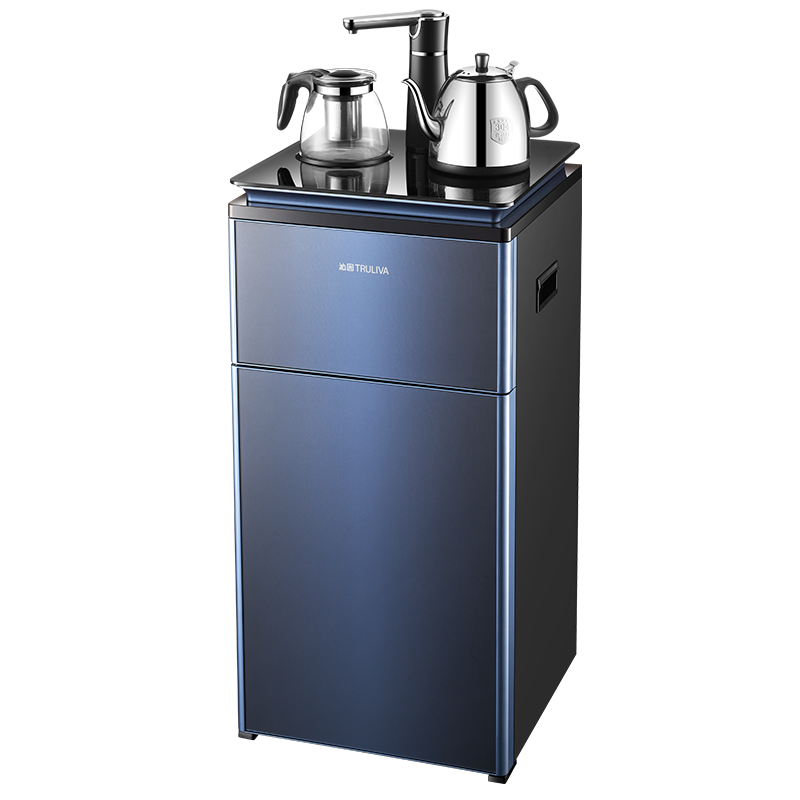 沁园(truliva)茶吧机家用 饮水机立式下置式温热茶水机 办公茶吧饮水