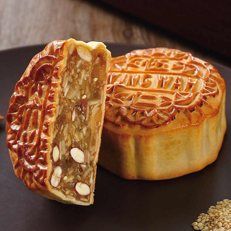 中国香港 元朗荣华(wingwah) 巨型七星伴月 港式中秋月饼礼盒 1480g