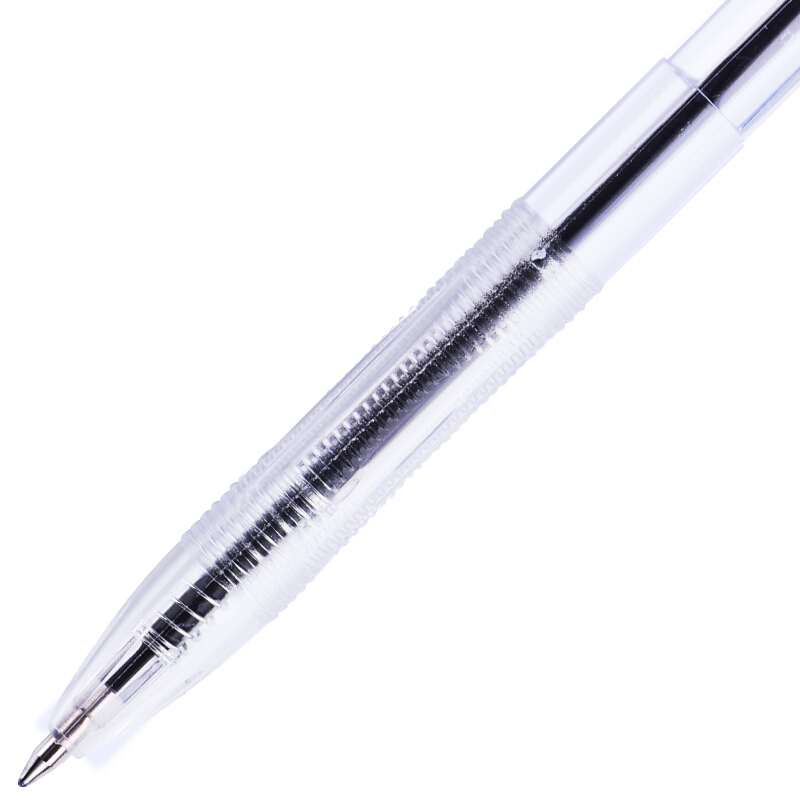 宝克(baoke) 24pc040 0.7mm按动圆珠笔中油笔 蓝色原子笔24支