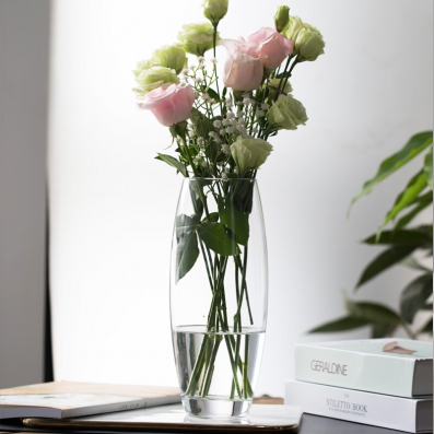 帕莎帕琦 玻璃插花花瓶欧式花瓶摆件 260mm 43966