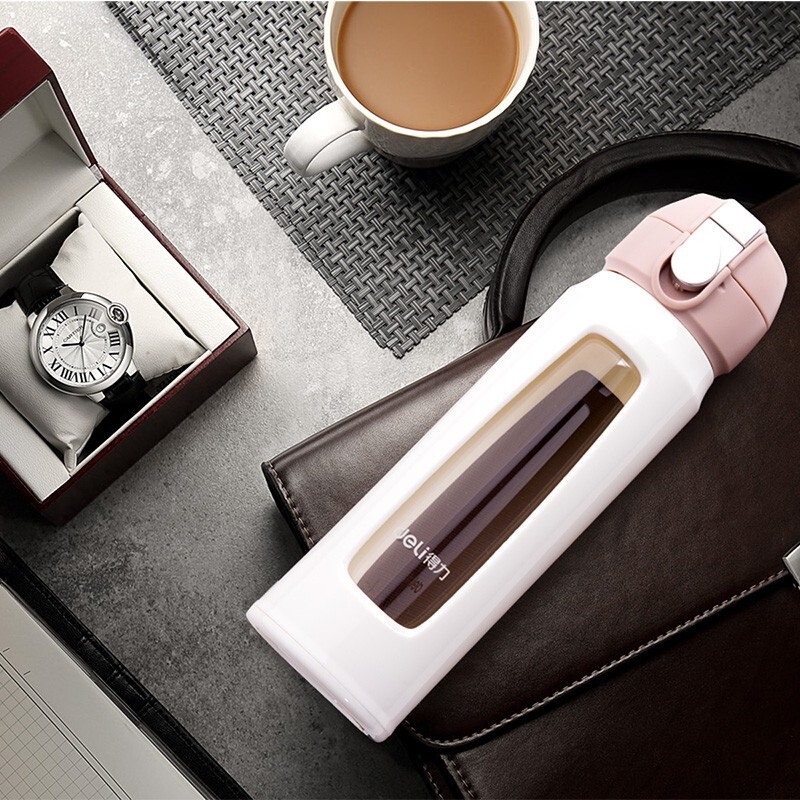 得力(deli)330ml玻璃杯 6135 白色