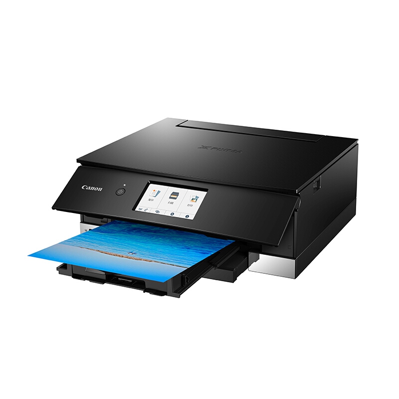 佳能ts8280-黑 腾彩pixma 高品质照片一体机