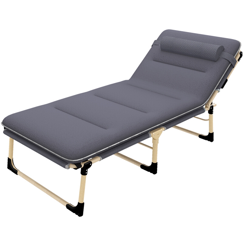 双鑫达 折叠床 躺椅 单人床 办公室午睡午休床 陪护床 加宽68厘米 含