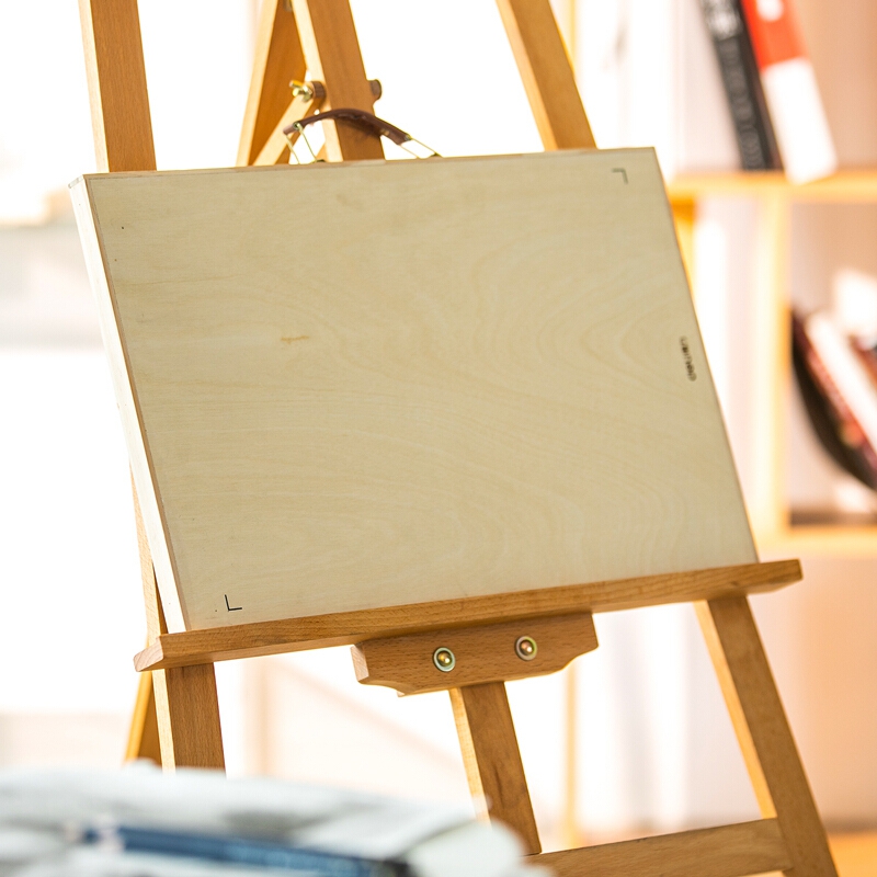 得力8k椴木美术素描画板 73883