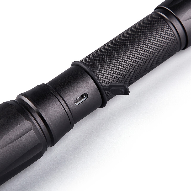 南慷 强光远射手电筒可充电 led户外家用usb直充迷你便捷防水防身小型