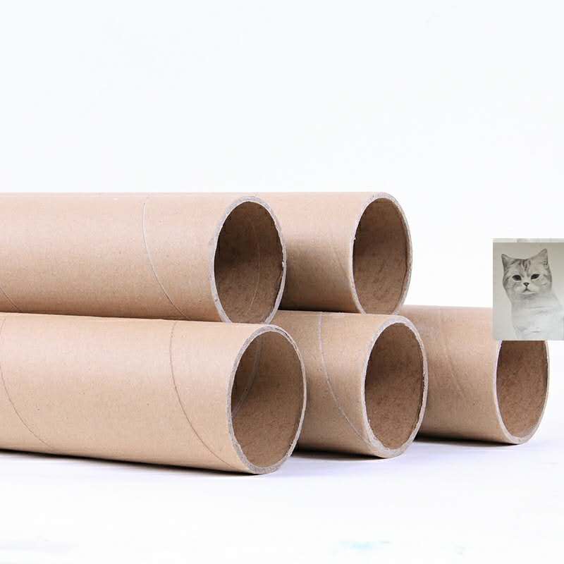 硬纸筒空心圆筒 手工小号幼儿园纸桶 10根*长50cm